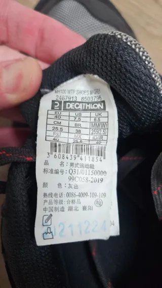 Zapatillas de montaña Quechua Talla 42