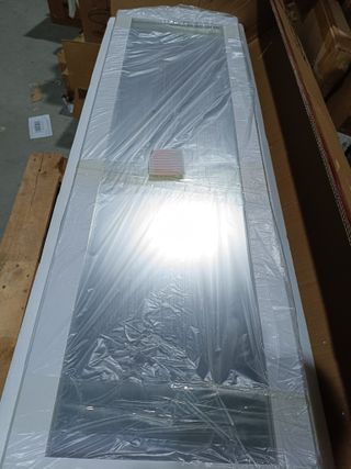 SONGMICS JBC61W - Espejo Joyero, Armario con LED, Organizador de Joyerías, Blanco