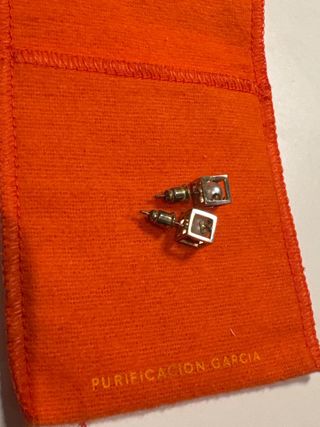 Pendientes Purificación García con perla