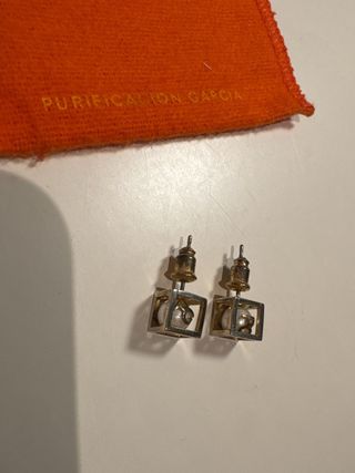 Pendientes Purificación García con perla