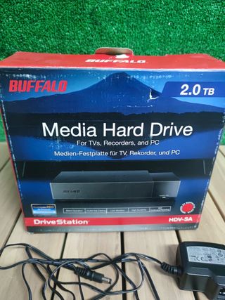 Disco duro externo Buffalo DriveStation™ Media de 2 TB, 8,9 cm (3,5 pulgadas)
