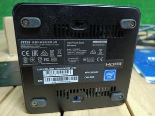 MSI Cubi N Mini PC, Estación del Trabajo