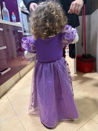 Disfraz Rapunzel Enredados Disney 2 años