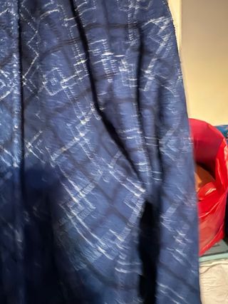 Marilyn Vestaglia Pile Blu Geometrica XL/XXL