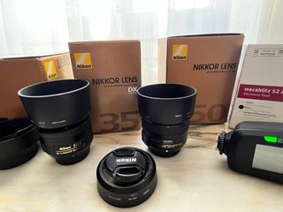 Nikon D500+lentes