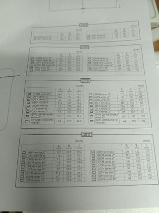 Soporte TV SAMSUNG WMNM15E 55-65 NOGAP