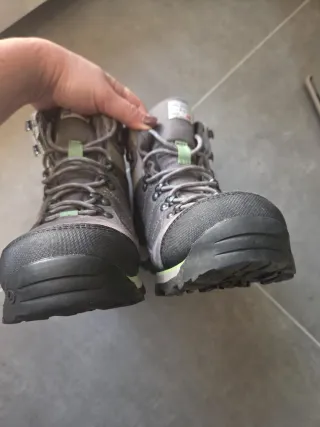 Scarponi trekking Dolomite grigi verdi