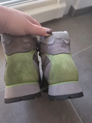 Scarponi trekking Dolomite grigi verdi