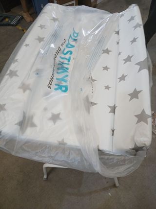 PLASTIMYR Bañera Cambiador Bebe ADA - Plegable