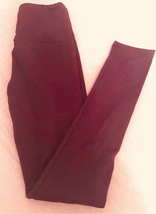 Mallas granates mujer