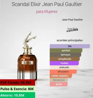 Jean Paul Gaultier Scandal Elixir 100ml
