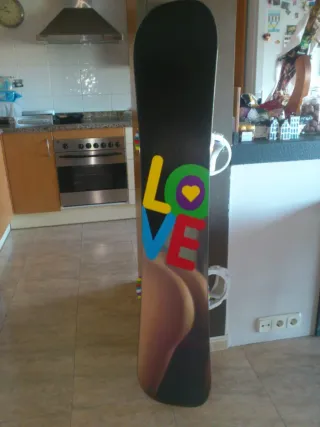 Tabla Snowboard Burton Love Series + fijaciones