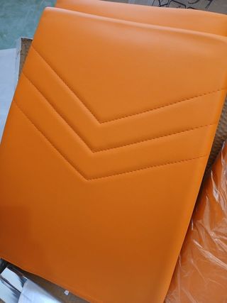 Albatros Verona Set de 2 Sillas Comedor Naranja