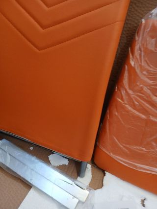 Albatros Verona Set de 2 Sillas Comedor Naranja