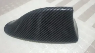 Funda Antena Tiburón Fibra Carbono Universal