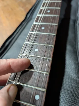 Guitarra Samick Greg Bennett TR-1 SG Roja