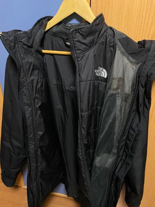 Abrigo The North Face Negro 3 en 1