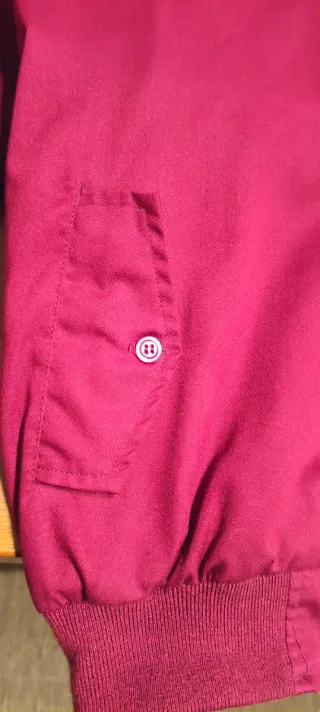 Chaqueta Harrington Burdeos