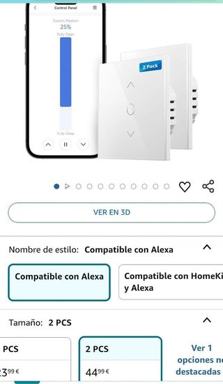 Meross Interruttore per Persiane WiFi - Interruttore