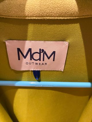 Chaqueta MdM OUTWEAR verde de ante