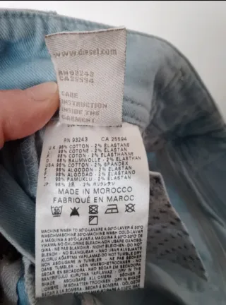 Diesel Jeans Azzurri Taglia 38 donna Matic