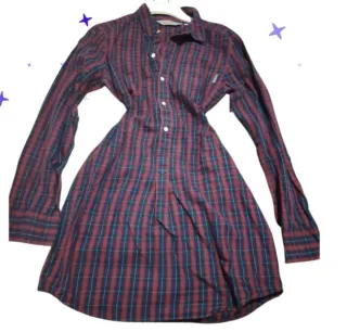 Vestido camisero Carhartt cuadros