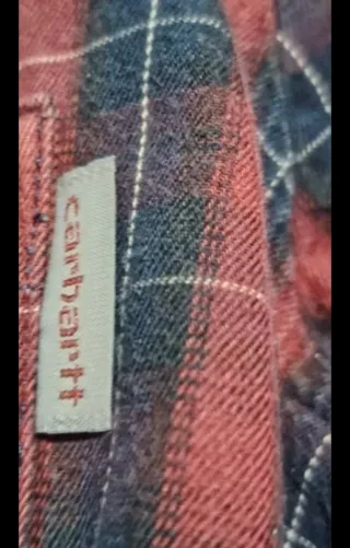 Vestido camisero Carhartt cuadros