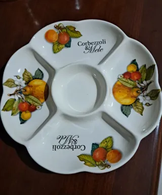 Vassoio antipastiera in ceramica