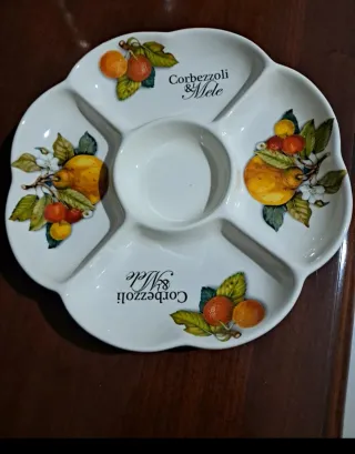 Vassoio antipastiera in ceramica
