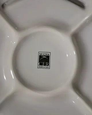 Vassoio antipastiera in ceramica