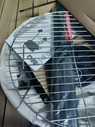 BARBACOA CARBÓN Ø 40 X H 70 CM. C/RUEDAS