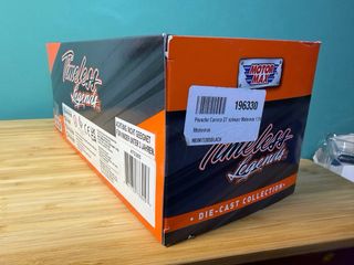 Porsche Carrera GT 1:24 MotorMax Nero