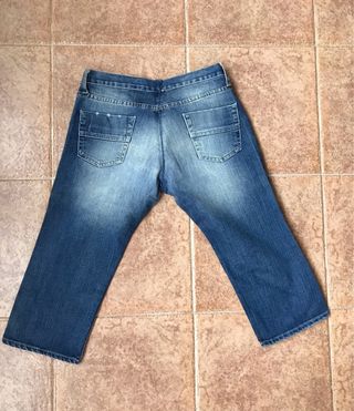 Bermudas vaqueras azules