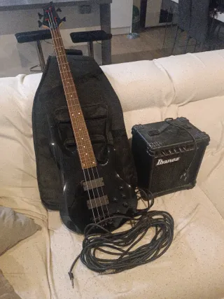 Bajo Eléctrico Negro