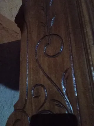 Cabezal de cama antiguo