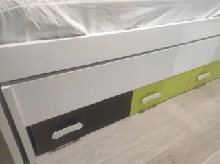 Cama nido con cajones