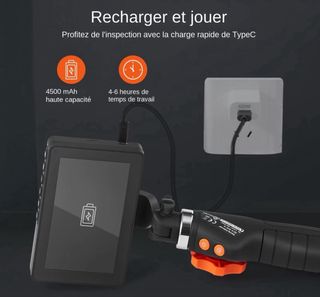 Cámara Endoscopio VEVOR Flexible