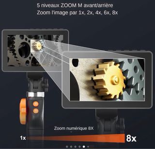 Cámara Endoscopio VEVOR Flexible