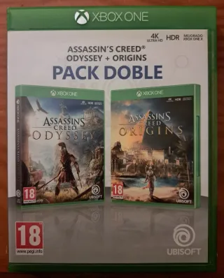 Pack Doble Assassin's Creed Odyssey + Origins Xbox