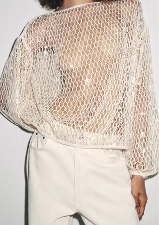 Top Zara lentejuelas viral