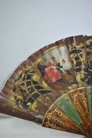 Lote 3 ventagli antichi da restaurare