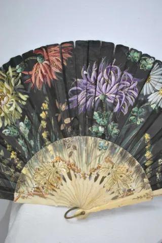 Lote 3 ventagli antichi da restaurare