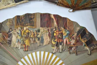 Lote 3 ventagli antichi da restaurare