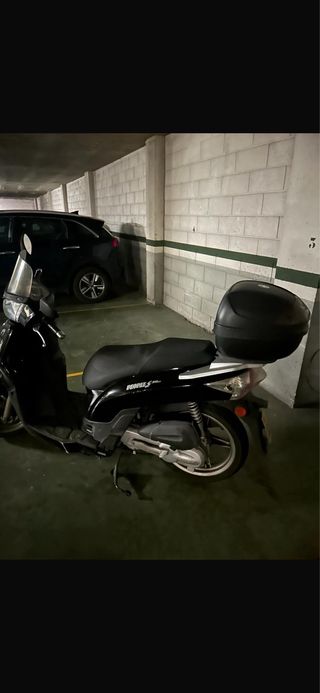 Kymco S50 People 49cc Scooter Negra Con 10.000km
