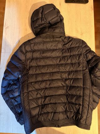 Chaqueta Acolchada de Plumas El Ganso Azul Marino