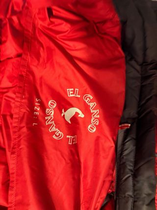 Chaqueta Acolchada de Plumas El Ganso Azul Marino