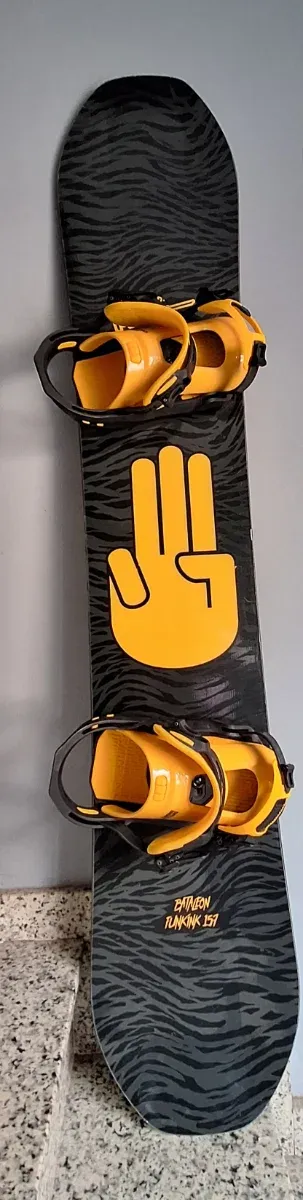 Tabla Snowboard Bataleon Twin 157 + Fijaciones.