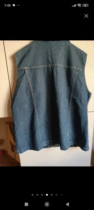 Gilet donna Ulla Popken blu