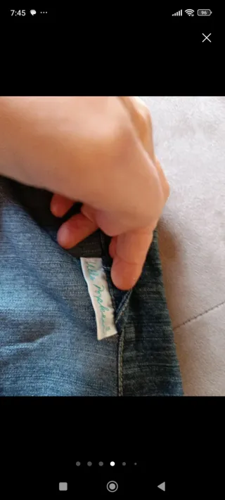 Gilet donna Ulla Popken blu