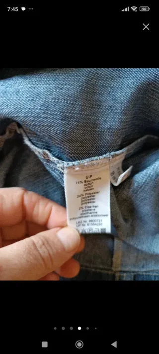 Gilet donna Ulla Popken blu